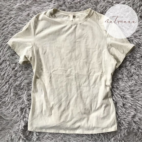 SKIMS Tops - Skims Cotton Jersey T-Shirt in Bone XL